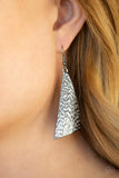 Paparazzi Accessories Ready The Troops Black Earring - Pure Elegance by Kym