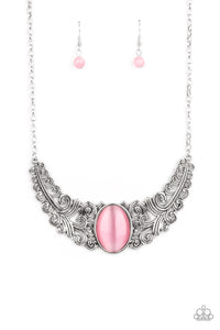 Paparazzi Jewelry Celestial Eden - Pink Necklace - Pure Elegance by Kym