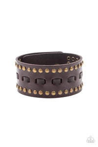 Paparazzi Accessories A ROAM With A View - Brown Bracelet - Pure Elegance by Kym