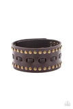 Paparazzi Accessories A ROAM With A View - Brown Bracelet - Pure Elegance by Kym