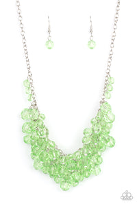 Paparazzi Jewelry Let The Festivities Begin - Green Necklace - Pure Elegance by Kym