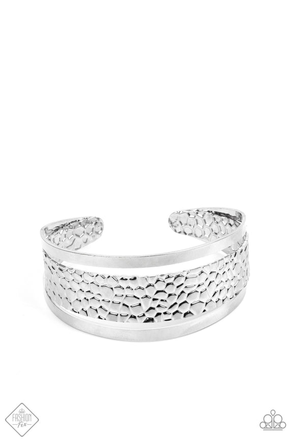 Paparazzi Accessories Jungle Jingle Silver Bracelet - Pure Elegance by Kym