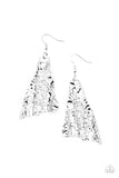 Paparazzi Accessories How FLARE You! Silver Earring - Pure Elegance by Kym