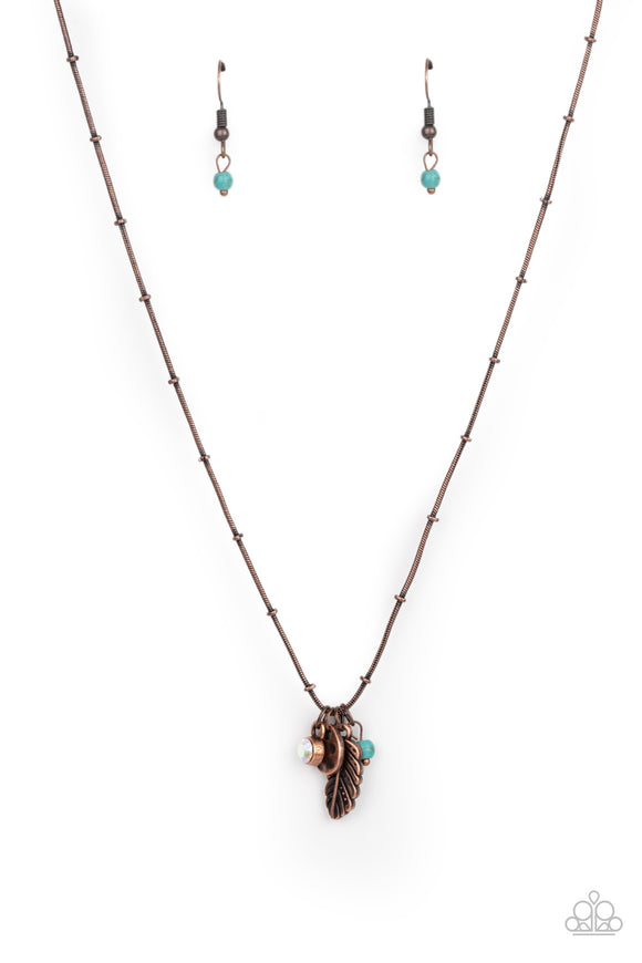 Paparazzi Accessories Wildly WANDER-ful - Copper Necklace - Pure Elegance by Kym