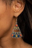 Paparazzi Jewelry Desert Fiesta - Multi Earring - Pure Elegance by Kym
