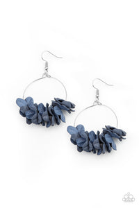 Paparazzi Florets Flirty Florets - Blue Earring - Pure Elegance by Kym