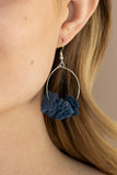 Paparazzi Florets Flirty Florets - Blue Earring - Pure Elegance by Kym