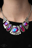Paparazzi Jewelry Futuristic Fashionista - Pink Necklace - Pure Elegance by Kym