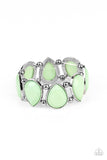 Paparazzi Jewelry Flamboyant Tease - Green Bracelet - Pure Elegance by Kym