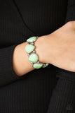 Paparazzi Jewelry Flamboyant Tease - Green Bracelet - Pure Elegance by Kym