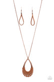 Paparazzi Jewelry Homespun Artifact - Copper - Pure Elegance by Kym