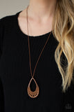 Paparazzi Jewelry Homespun Artifact - Copper - Pure Elegance by Kym