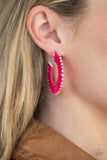 Paparazzi Accessories Everybody Conga! - Pink Earrings - Pure Elegance by Kym