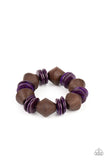 Paparazzi Jewelry Bermuda Boardwalk - Purple Bracelet - Pure Elegance by Kym