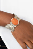 Paparazzi Jewelry Born to Soar - Orange Bracelet - Pure Elegance by Kym