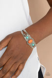 Paparazzi Accessories Artisan Ancestry - Orange Bracelet - Pure Elegance by Kym