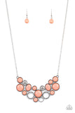 Paparazzi Jewelry Extra Eloquent - Orange Necklace - Pure Elegance by Kym