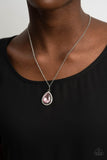 Paparazzi Jewelry Duchess Decorum - Pink Necklace - Pure Elegance by Kym