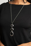 Paparazzi Jewelry Gallery Artisan - Silver Necklace - Pure Elegance by Kym