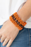 Paparazzi Jewelry Bali Beach Retreat - Orange Bracelet - Pure Elegance by Kym