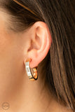 Paparazzi Jewelry Ready, Steady, GLOW - Gold Earring - Pure Elegance by Kym