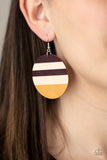 Paparazzi Jewelry Yacht Party - Yellow Earring - Pure Elegance by Kym
