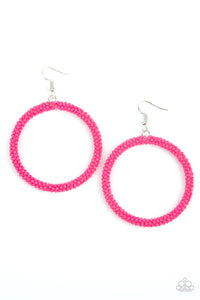 Paparazzi Jewelry Beauty and the BEACH - Pink Earrings - Pure Elegance by Kym