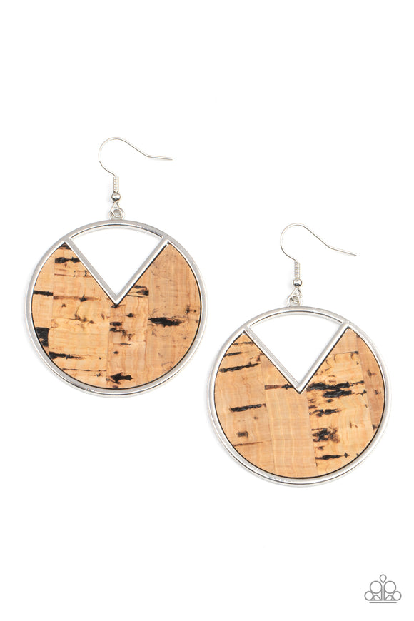 Paparazzi Jewelry Nod to Nature - Black Earrings - Pure Elegance by Kym