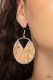 Paparazzi Jewelry Nod to Nature - White Earring - Pure Elegance by Kym