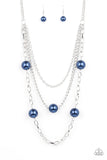 Paparazzi Jewelry Thanks For The Compliment - Blue Necklace - Pure Elegance by Kym