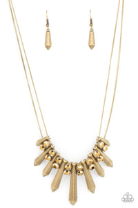 Paparazzi Jewelry Dangerous Dazzle - Brass - Pure Elegance by Kym