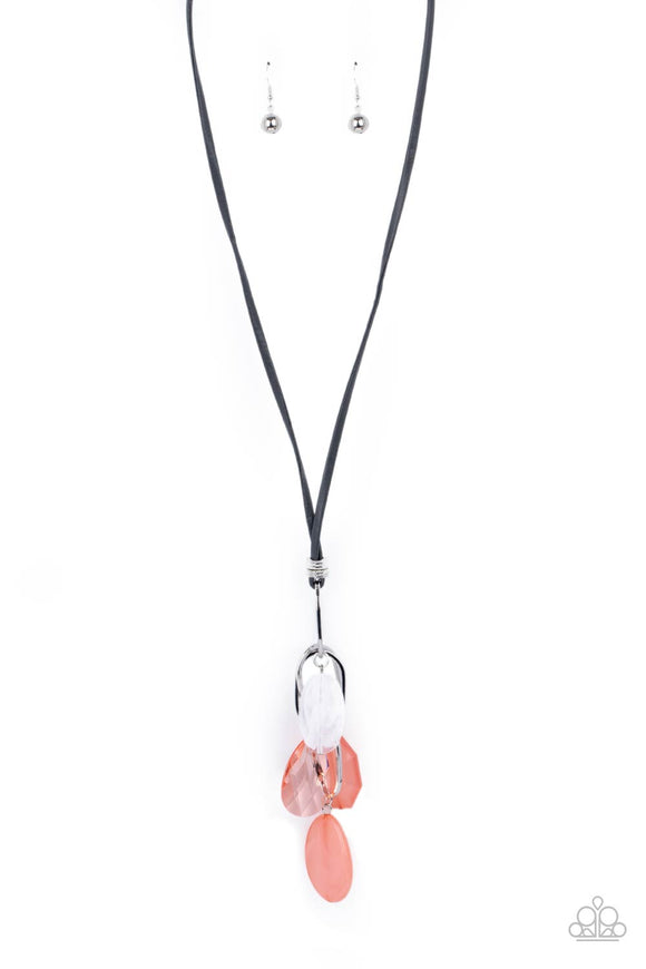 Paparazzi Jewelry Fundamentally Flirtatious - Orange Necklace - Pure Elegance by Kym