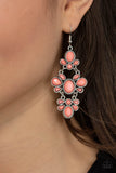 Paparazzi Jewelry VACAY The Premises - Orange Earring - Pure Elegance by Kym