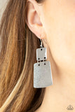 Paparazzi Jewelry Tagging Along - Silver Earrings - Pure Elegance by Kym