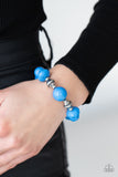 Paparazzi Jewelry Day Trip Discovery - Blue Bracelet - Pure Elegance by Kym