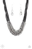 Paparazzi Accessories Lock, Stock, and SPARKLE - Black Necklace - Pure Elegance by Kym