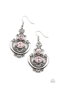 Paparazzi Jewelry Unlimited Vacation - Pink Earring - Pure Elegance by Kym