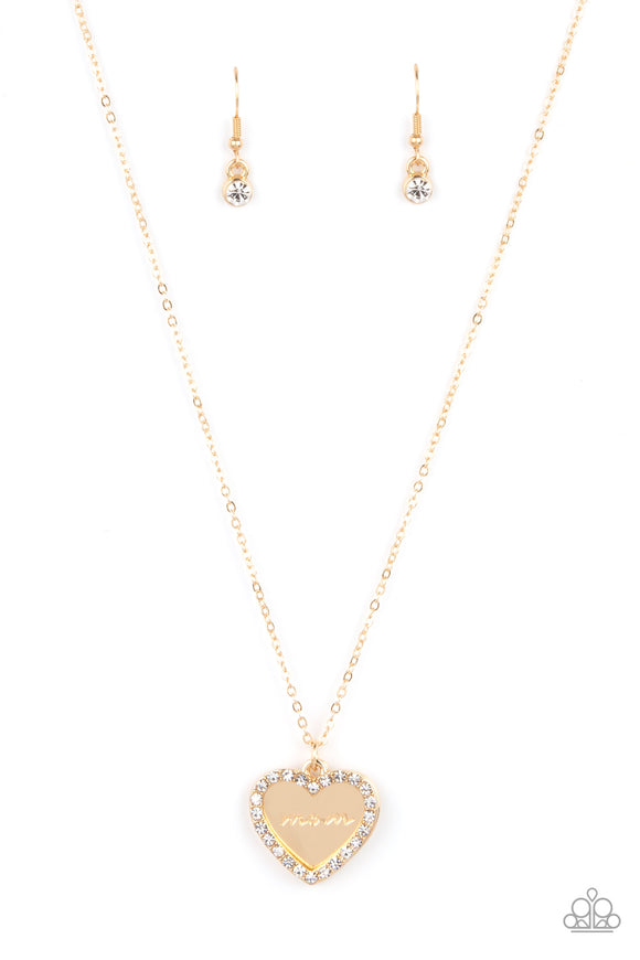 Paparazzi Jewelry The Real Boss - Gold Necklace - Pure Elegance by Kym