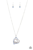Paparazzi Jewelry A Mothers Heart - Blue Necklace - Pure Elegance by Kym