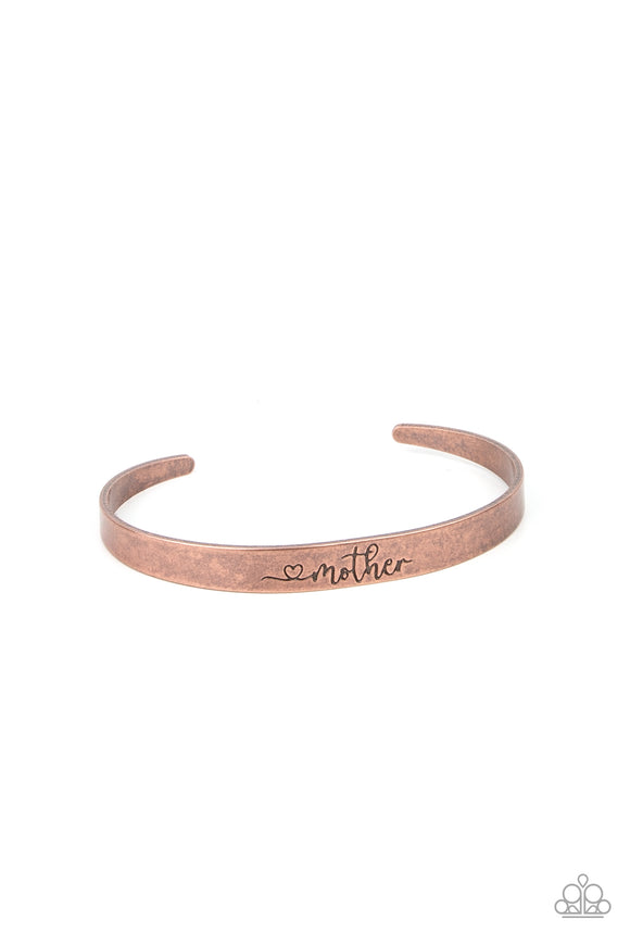Paparazzi Jewelry Sweetly Named - Copper Bracelet - Pure Elegance by Kym