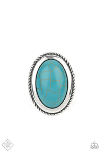 Paparazzi Jewelry Canyon Sanctuary - Blue Ring - Pure Elegance by Kym
