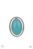 Paparazzi Jewelry Canyon Sanctuary - Blue Ring - Pure Elegance by Kym