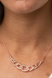 Paparazzi Jewelry KNOT In Love - Copper Necklace - Pure Elegance by Kym