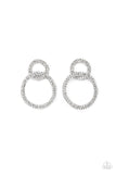 Paparazzi Jewelry Intensely Icy - Black Earring (LOP) - Pure Elegance by Kym