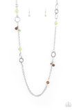 Paparazzi Jewelry Sandstone Safari - Green Necklace - Pure Elegance by Kym