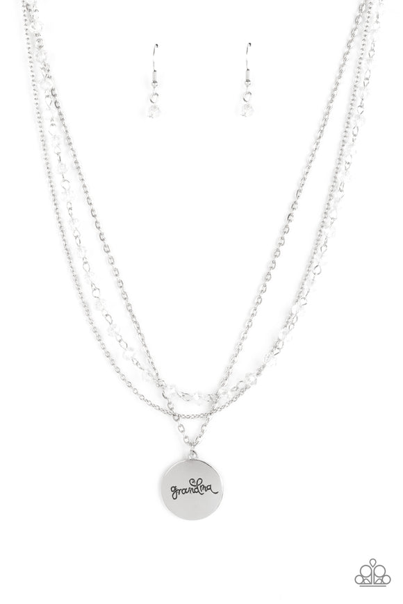 Promoted to Grandma - White - Pure Elegance by Kym