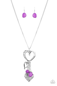 Paparazzi Jewelry Flirty Fashionista - Purple Necklace - Pure Elegance by Kym
