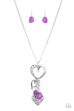 Paparazzi Jewelry Flirty Fashionista - Purple Necklace - Pure Elegance by Kym