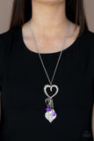 Paparazzi Jewelry Flirty Fashionista - Purple Necklace - Pure Elegance by Kym