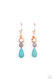 Paparazzi Jewelry Boulevard Stroll - Copper Earrings - Pure Elegance by Kym